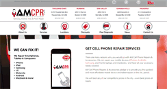 Desktop Screenshot of amcellphonerepair.com